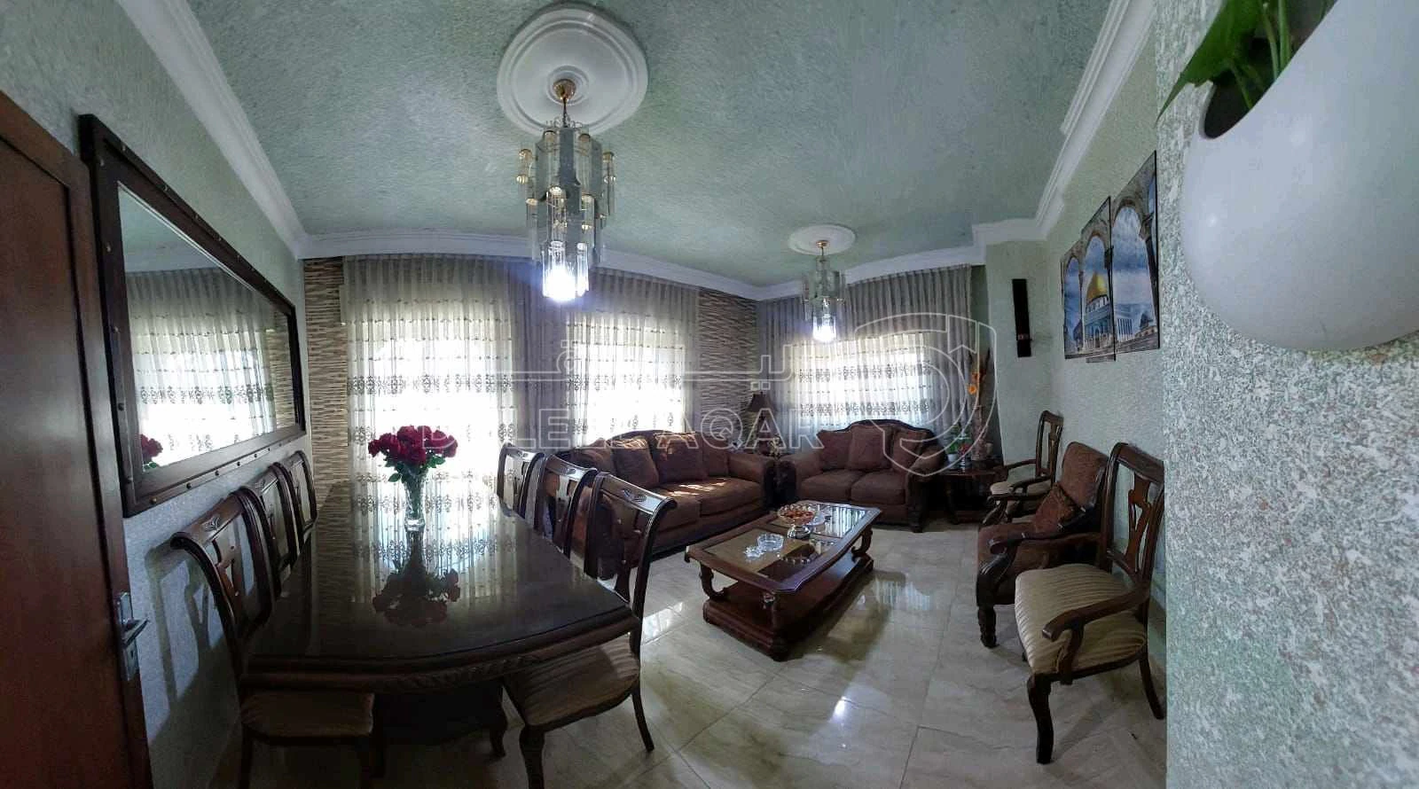شقة في ضاحية الامير حسن خلف اقليم العاصمة ديوان الخواجا - 35,000 دأ - صورة 1