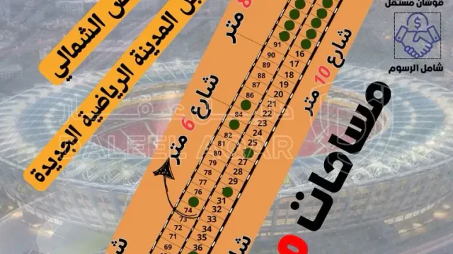 أرض في أراضي استثمارية قرب ستاد عمان الدولي الجديد. - 17,000 دأ - صورة 1