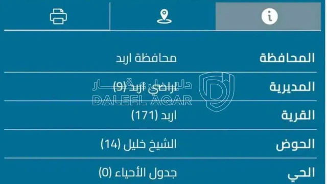 أرض - اربد - 100000 دأ