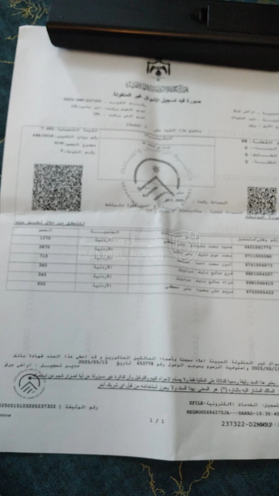 أرض في جرش دير الليات  - 15,000 دأ - صورة 1