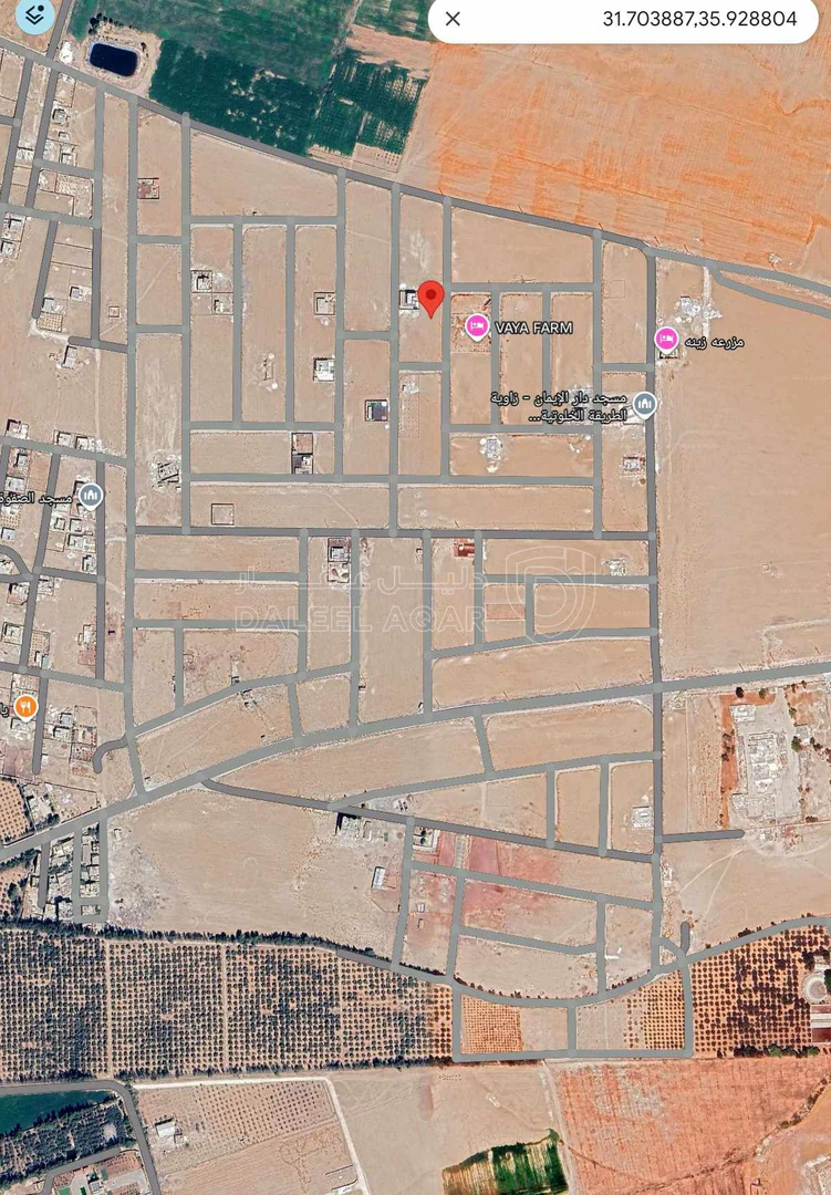 أرض في عمان زويزيا الشرقي اسكان زينه عمان - 15,000 دأ - صورة 1
