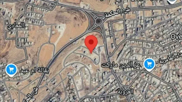 أرض - ابو علندا قرب دوار البنزين وقرب إسكان الكهرباء - 55000 دأ