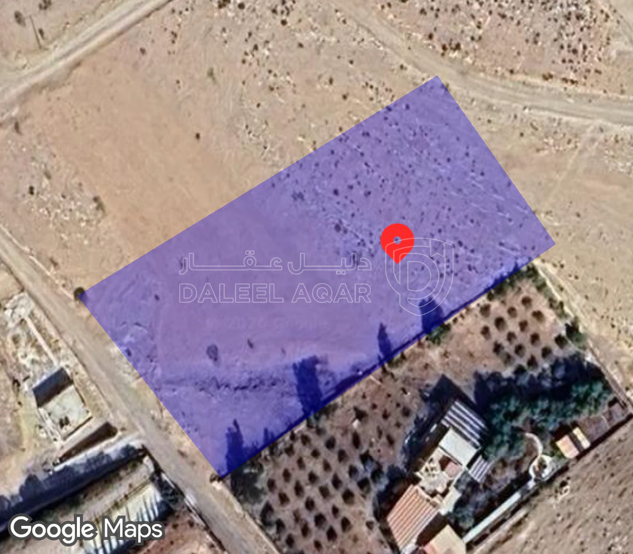 أرض في ارض تصلح لشاليه بمنطقة مرتفعة ومطلة على شارع جرش - 33,000 دأ - صورة 1