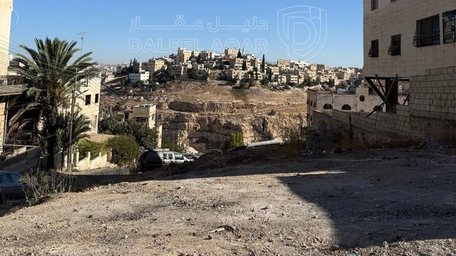 أرض في ارض للبيع في جبل الزهور على شارعين بسعر مغري  - 69,000 دأ - صورة NaN