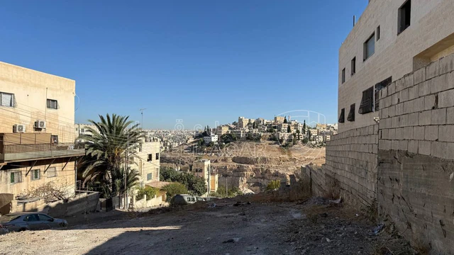 أرض في ارض للبيع في جبل الزهور على شارعين بسعر مغري  - 69,000 دأ - صورة NaN