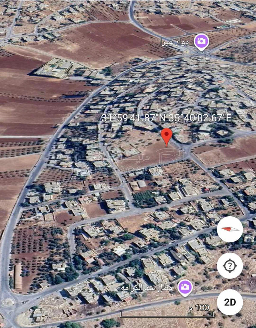 أرض في فرضة استثمارية بمنطقة عيرا - 68,000 دأ - صورة 1