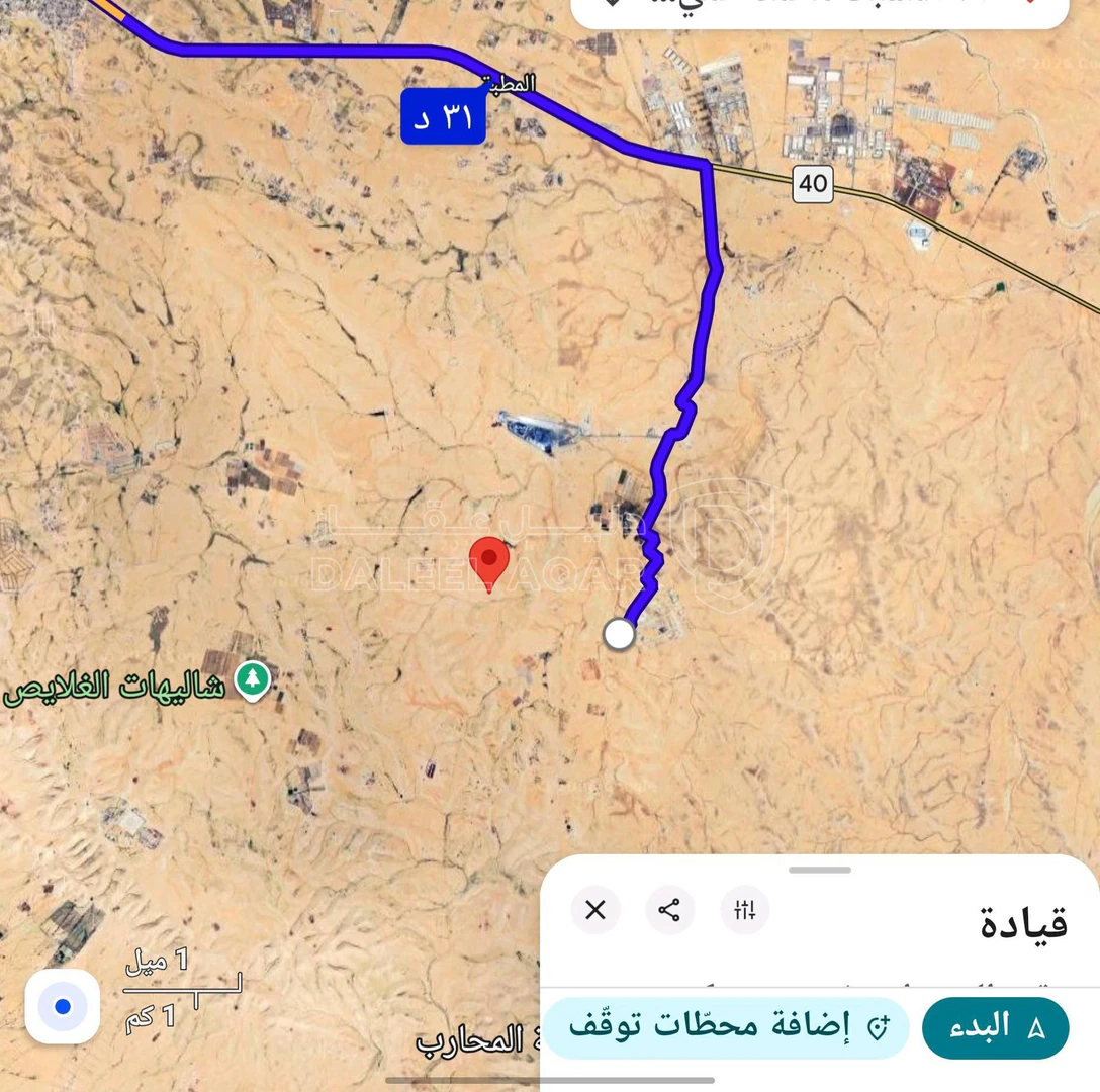 أرض في للبيع ارض 10.5 دونم في موقع الجناب مرب حران الموقر - 25,000 دأ - صورة 6