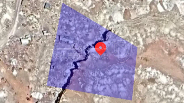 أرض - ابو علندا اسكلن الكهرباء - 75000 دأ