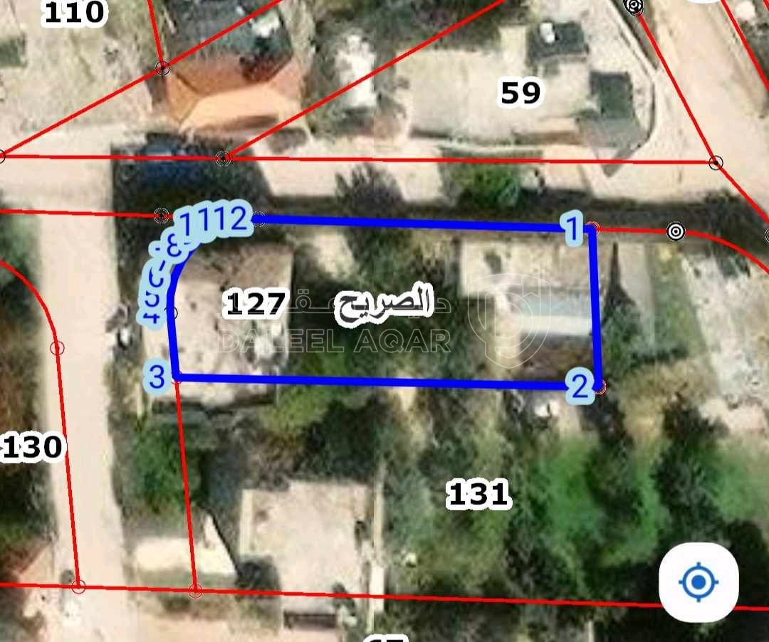أرض في اربد الصريح  - 140,000 دأ - صورة 1