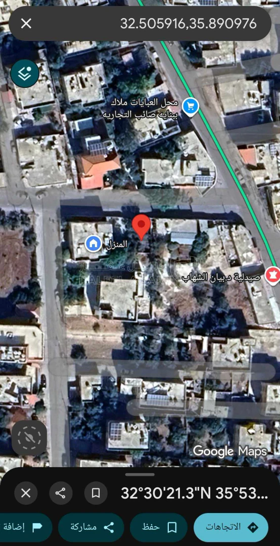 أرض في اربد الصريح  - 140,000 دأ - صورة 1