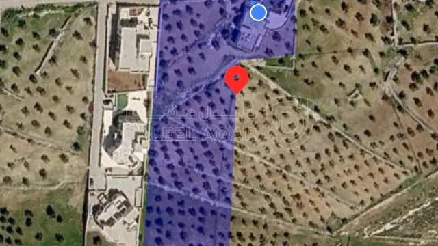 أرض - ارض + منزل للبيع - 1650000 دأ