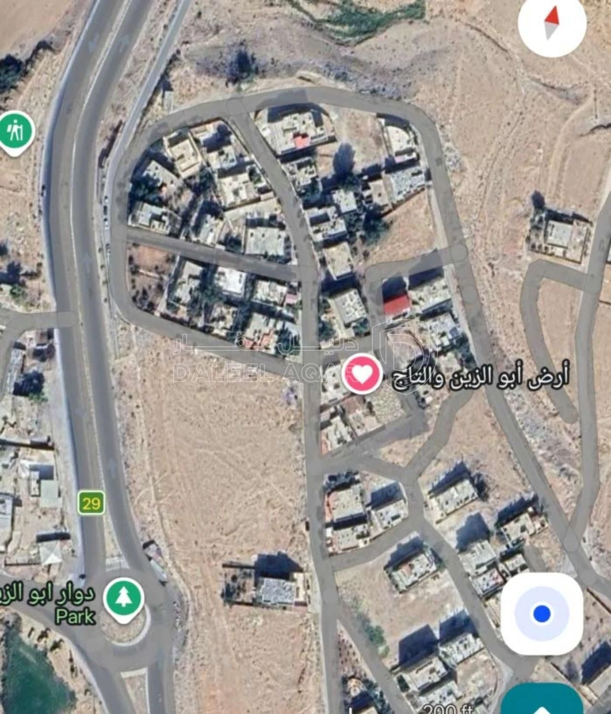 أرض في الزرقاء-حي الصالحية-دوار ابو الزيغان - 17,000 دأ - صورة 3