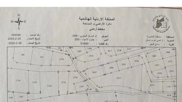 أرض في ام السماق الجنوبي  - 830,000 دأ - صورة NaN