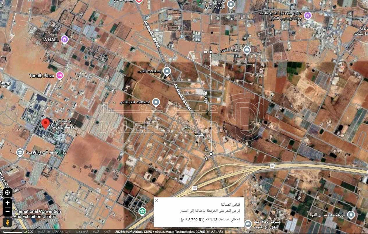 أرض في عمان اليادودة قرب إسكان الصيادلة - 1,000,000 دأ - صورة 1