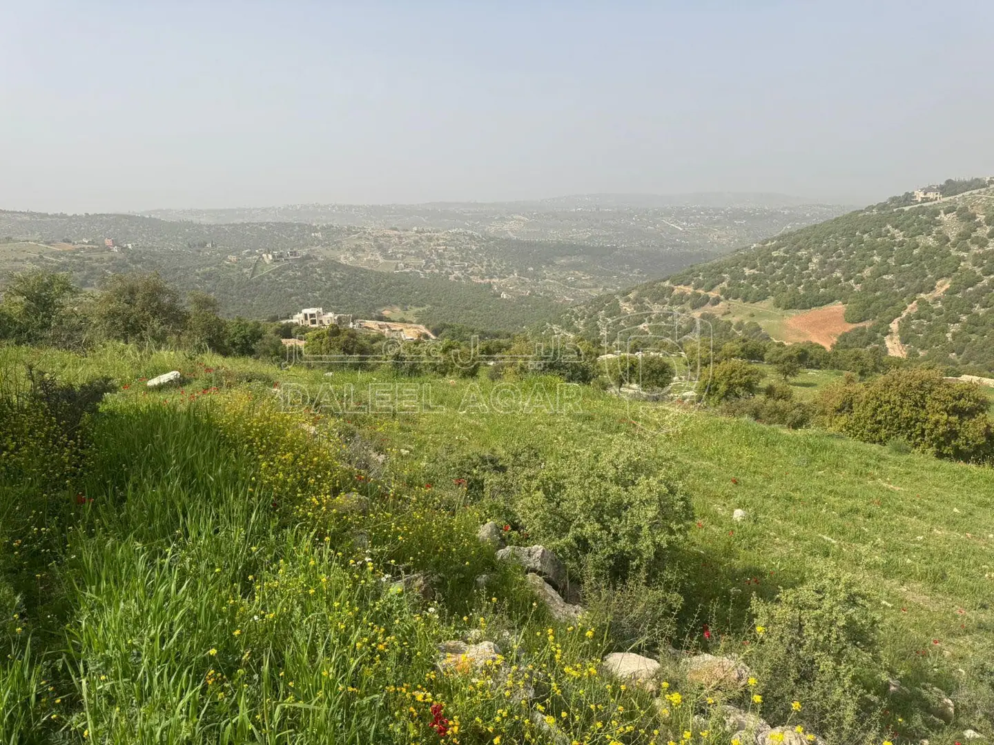 أرض في الزعتري السلط أطلاله رائعه - 250,000 دأ - صورة 1