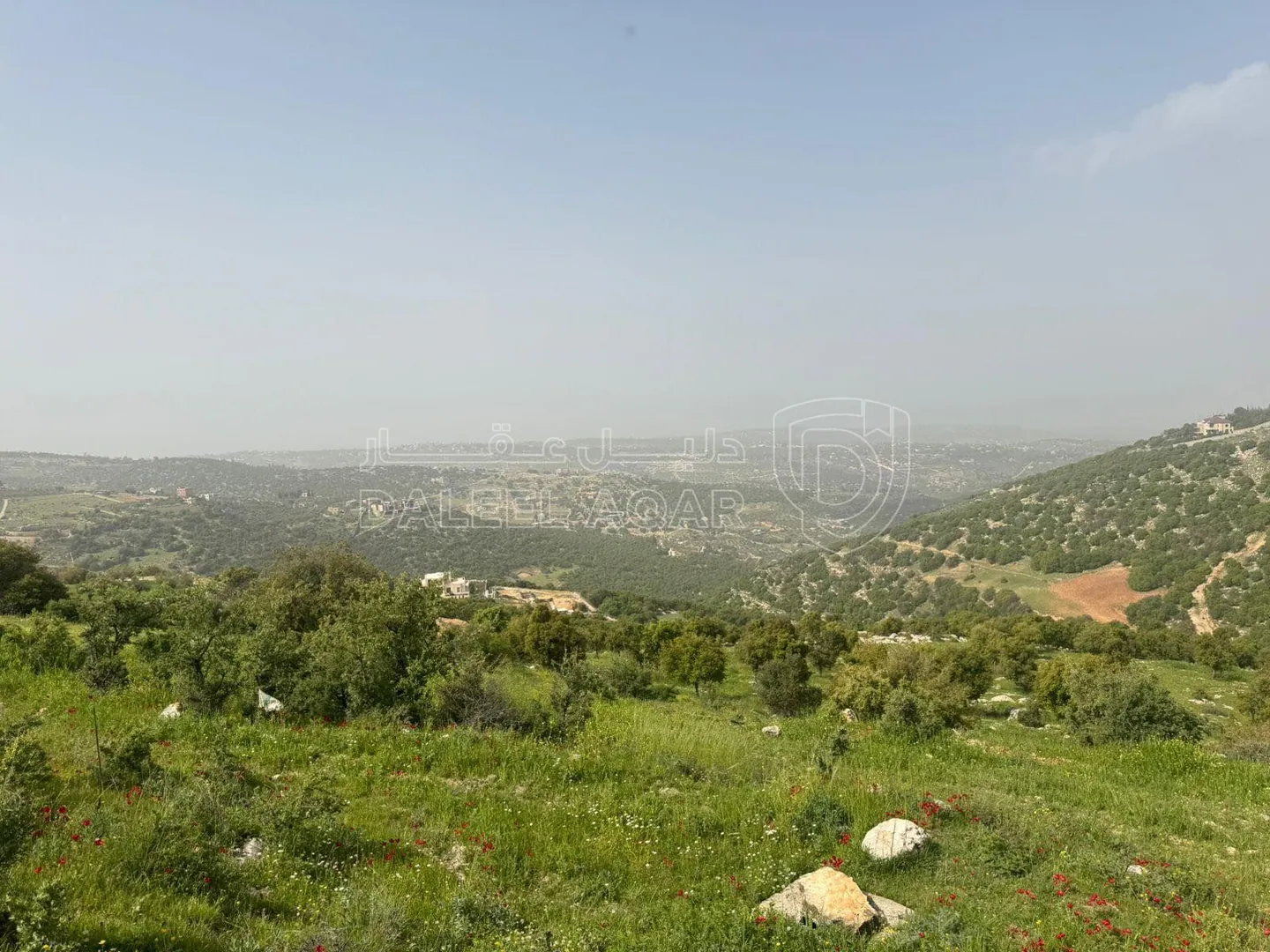 أرض في الزعتري السلط أطلاله رائعه - 250,000 دأ - صورة 1