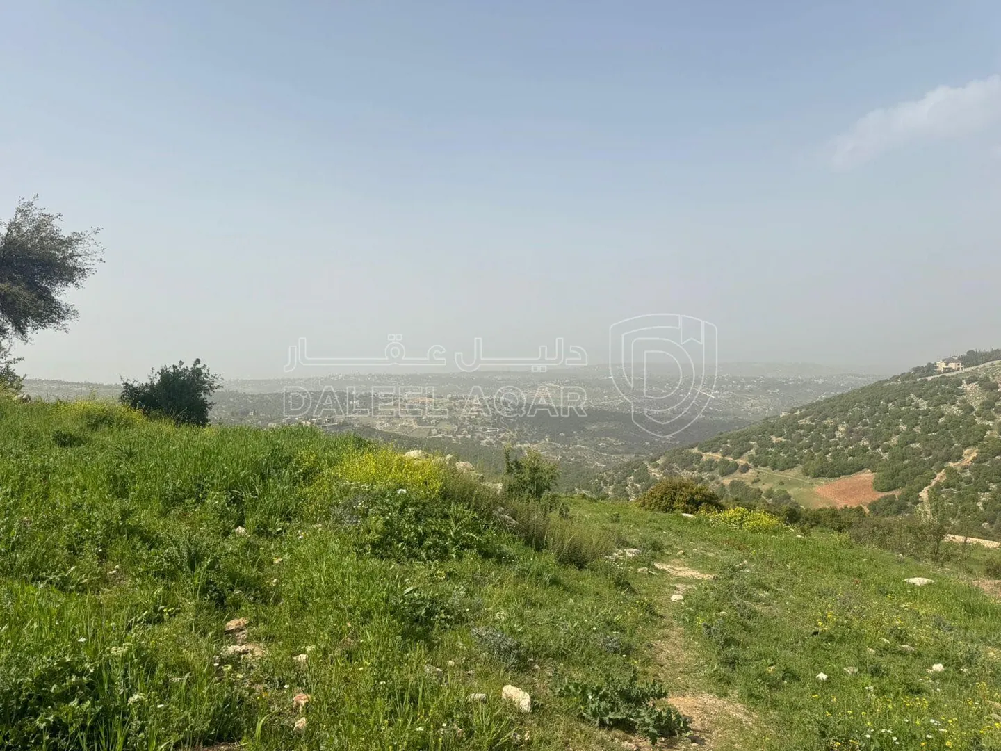 أرض في الزعتري السلط أطلاله رائعه - 250,000 دأ - صورة 1