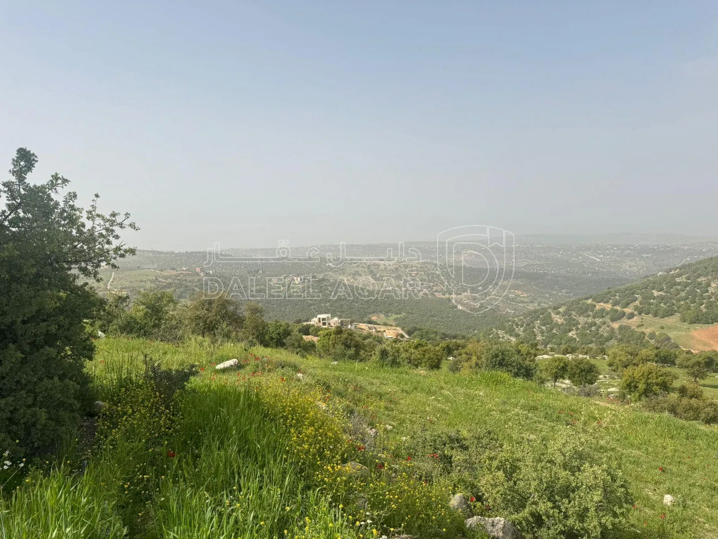 أرض في الزعتري السلط أطلاله رائعه - 250,000 دأ - صورة 1