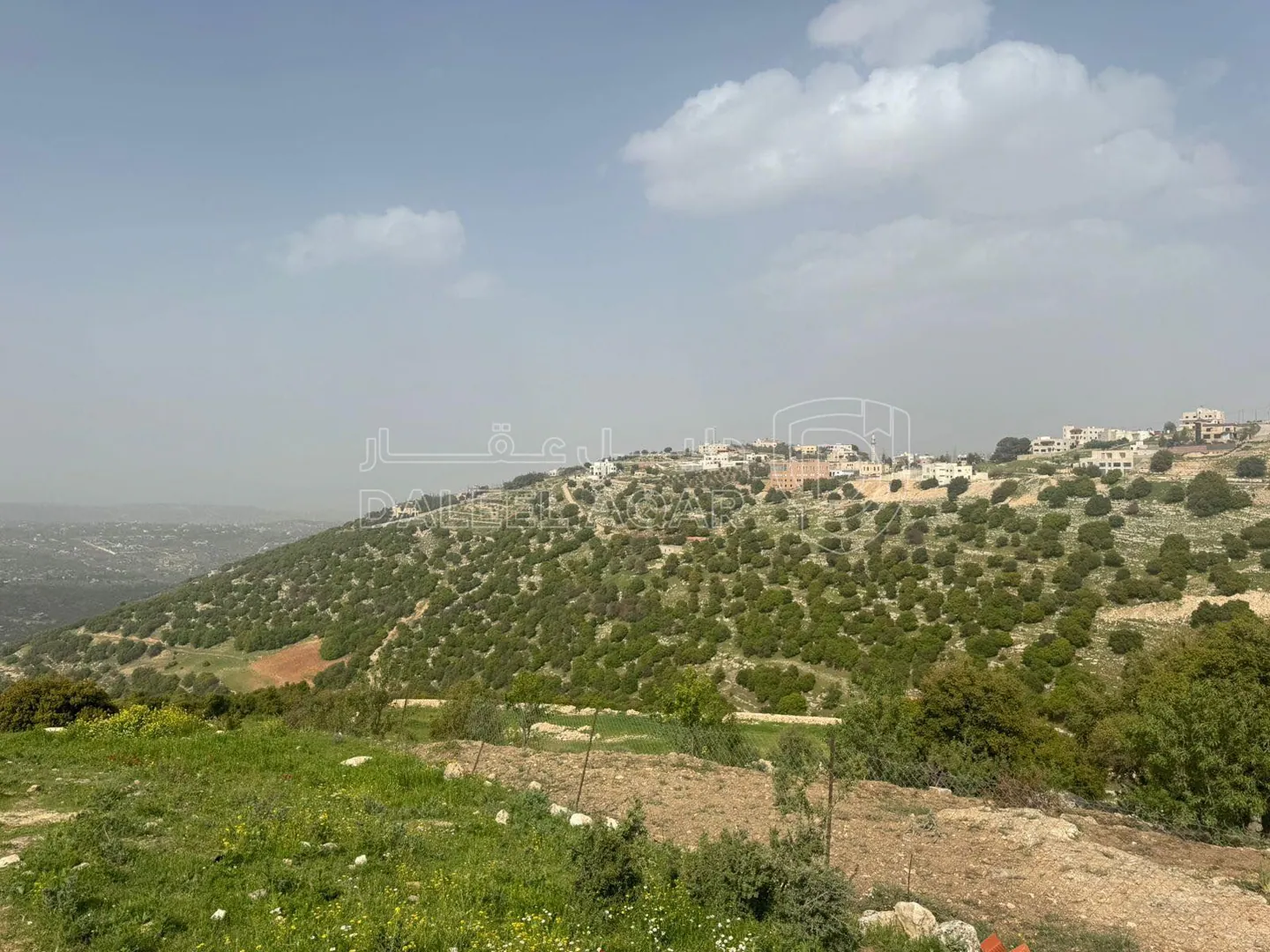 أرض في الزعتري السلط أطلاله رائعه - 250,000 دأ - صورة 1