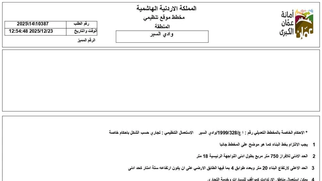 أرض في عمان- الصويفية - خلف سيفوي السابع - 4,050,000 دأ - صورة NaN