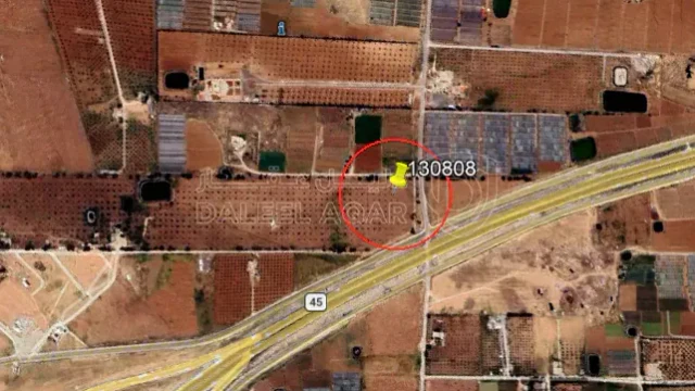 أرض في السكة الغربي - 300,000 دأ - صورة 1