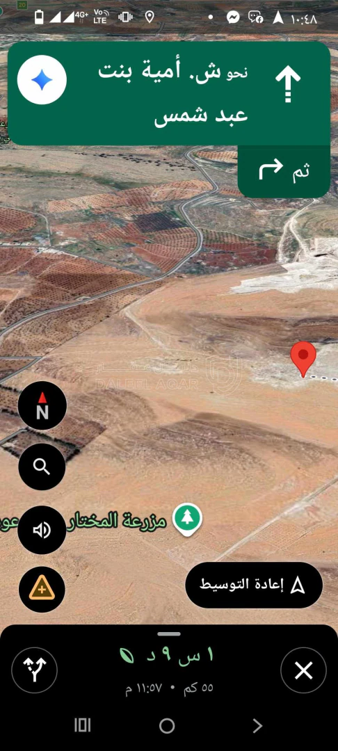 أرض في المفرق.عين ومعمريه - 32,000 دأ - صورة 1