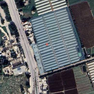 أرض في  ارض للبيع عليها مجمع وبيوت بلاستيكية - 1,500,000 دأ - صورة 1