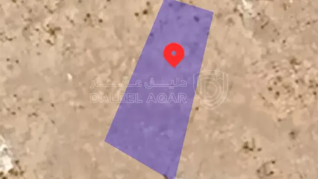 أرض في بالقرب من مؤسسة احمد القهيوي العقارية  - 10,550 دأ - صورة 1