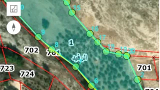 أرض في اربد بني كنانة الرفيد - 75,000 دأ - صورة 1
