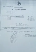 أرض في اربد الحصن بالقرب من مدرسة خديجة للبنات - 55,000 دأ - صورة NaN