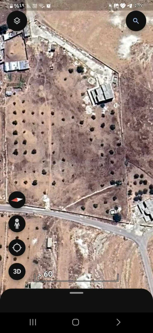 أرض في المفرق أم النعام منشية بني حسن  - 120,000 دأ - صورة 1