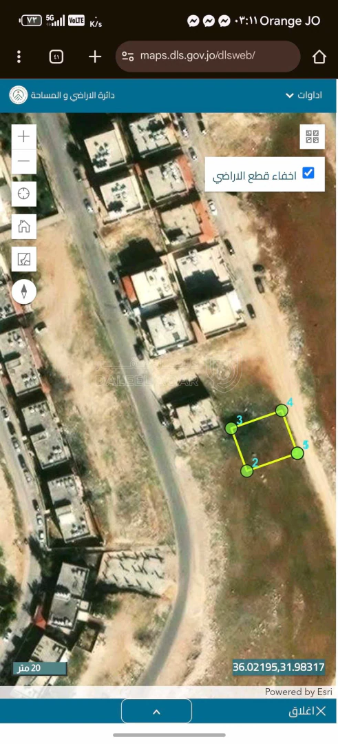 أرض في ماركا الشماليه قرب الحزام الدائري - 35,000 دأ - صورة 1
