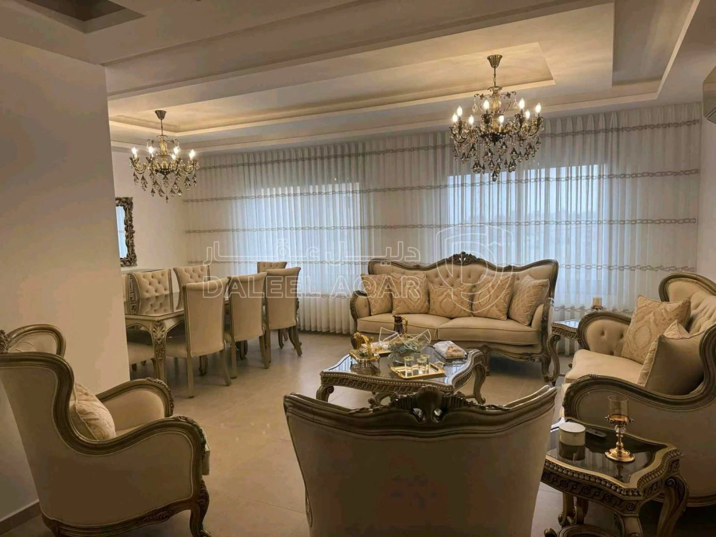 شقة في خلف اجنحة العطاس - 185,000 دأ - صورة 1