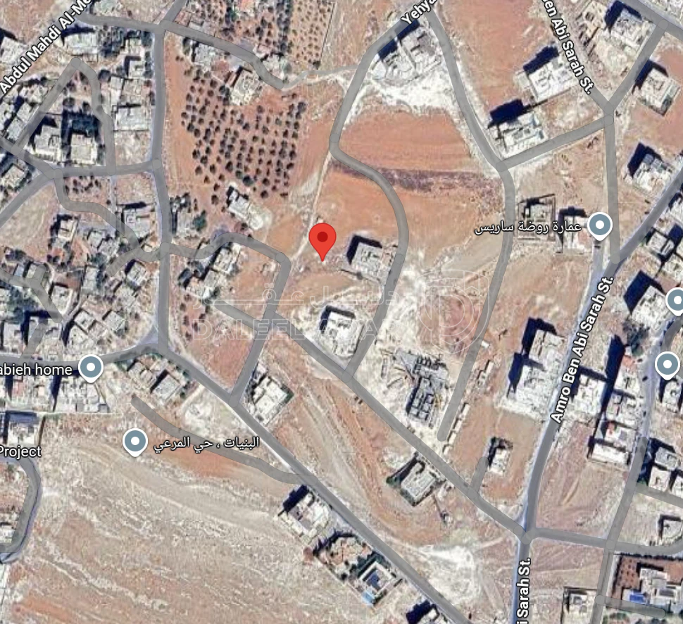 أرض في اليادودة حوض الحنو شارع يحيى بن سعيد - 250,000 دأ - صورة 1