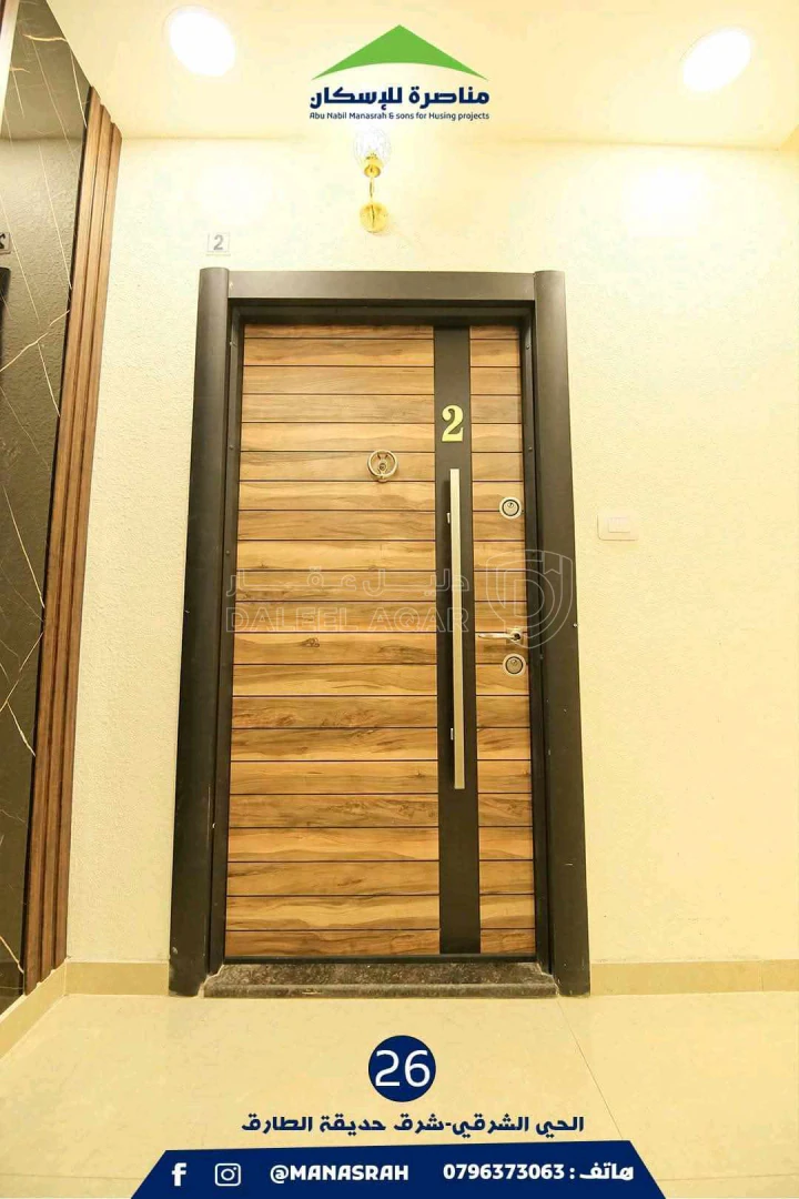 شقة في اربد الحي الشرقي شرق حديقة طارق بن زياد  - 118,000 دأ - صورة 1