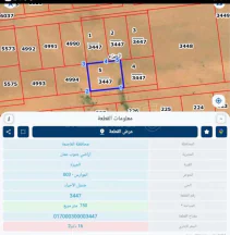 أرض في قطعة ارض خلف مقر البلدية الجديد للجيزة - 30,000 دأ - صورة NaN