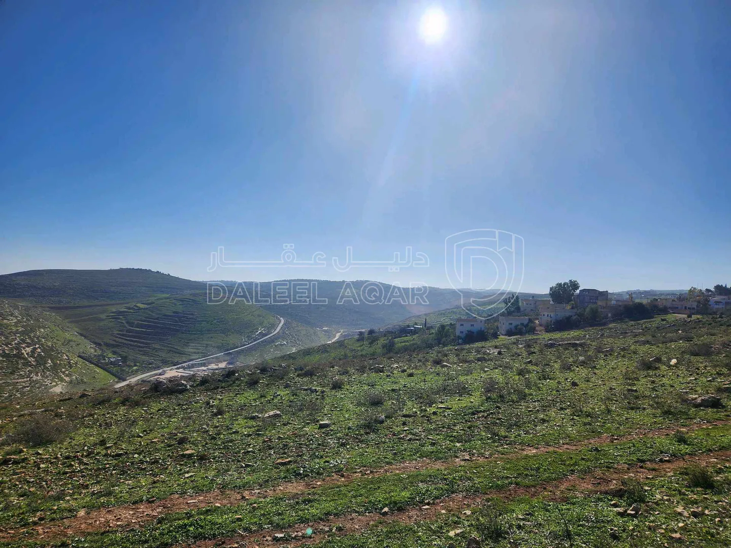 أرض في الحصن / بين شطنا و عجلون  - 175,000 دأ - صورة 1