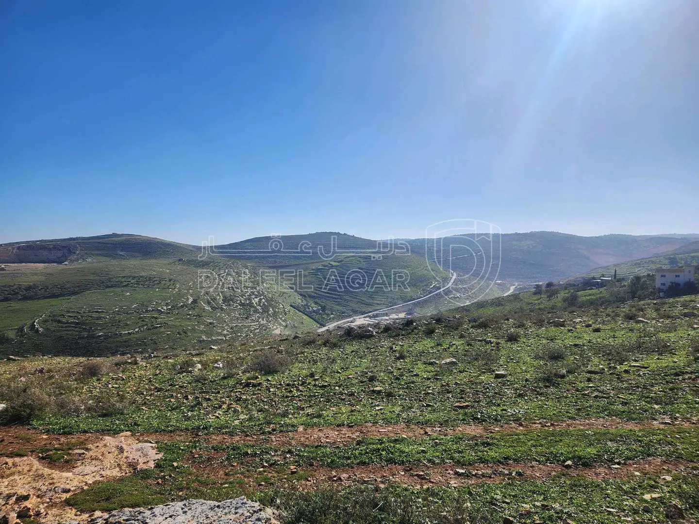 أرض في الحصن / بين شطنا و عجلون  - 175,000 دأ - صورة 1