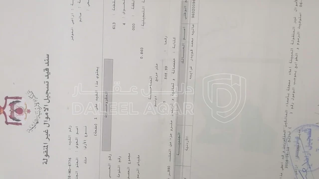 أرض - الموقر - قرية سالم - 30000 دأ