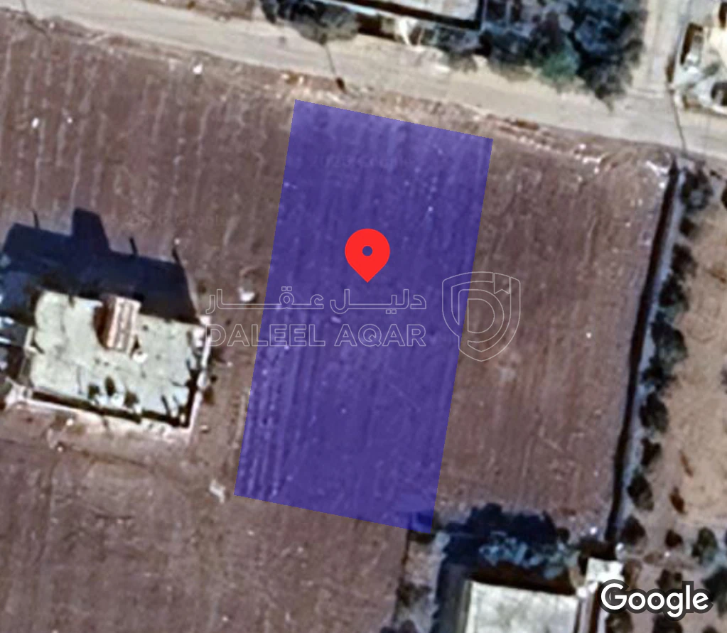 أرض في الحصن بالقرب من كلية الحصن الجامعية  - 95,000 دأ - صورة 1