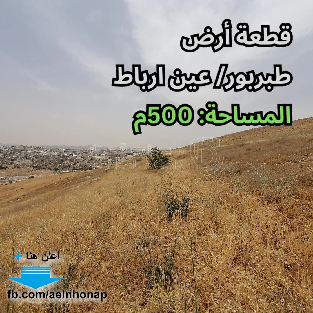 أرض في طبربور / عين ارباط - 44,000 دأ - صورة 1