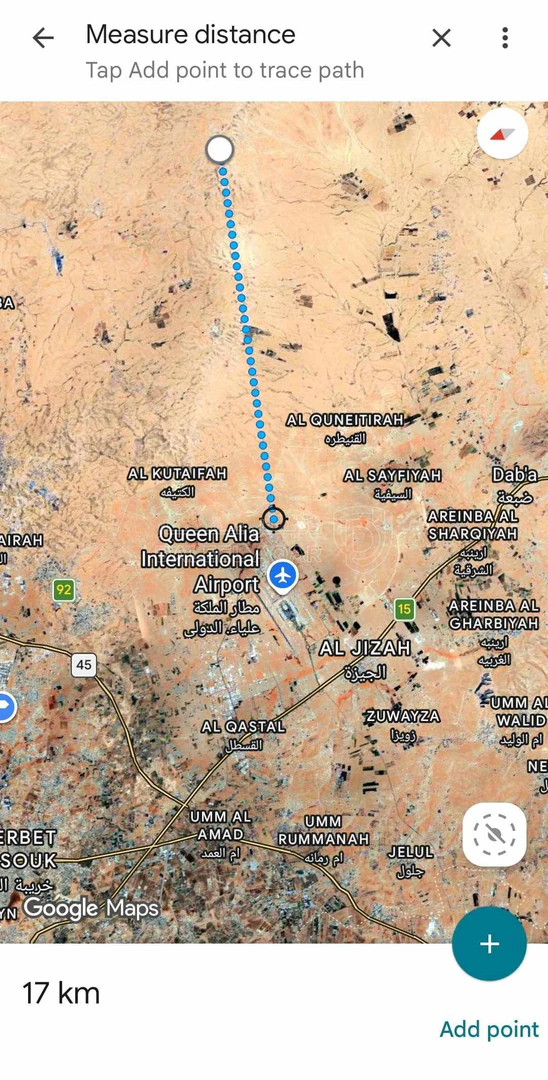 أرض في اراضي جنوب عمان خلف مطار الملكة علياء - 15,000 دأ - صورة 1