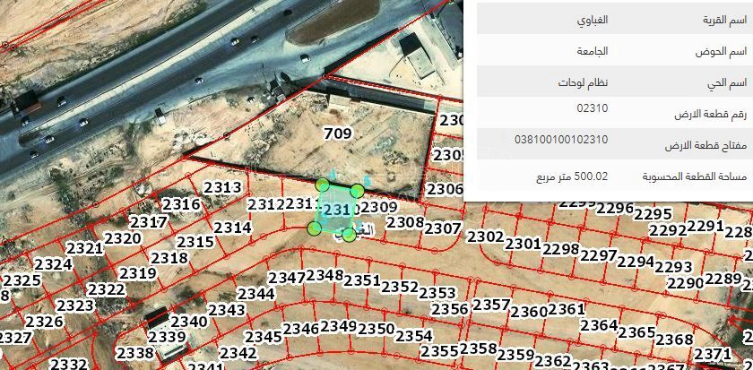 أرض في 32.05659 36.14949 - 37,500 دأ - صورة 1