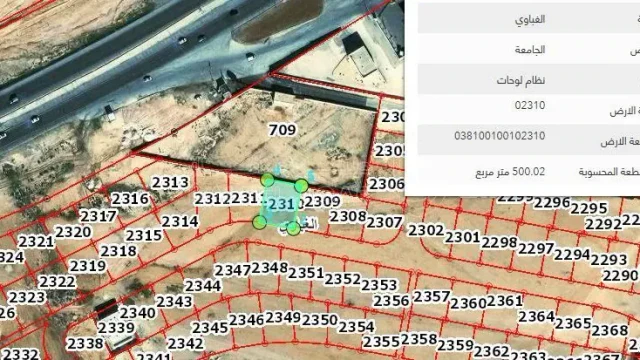 أرض - 32.05659 36.14949 - 37500 دأ