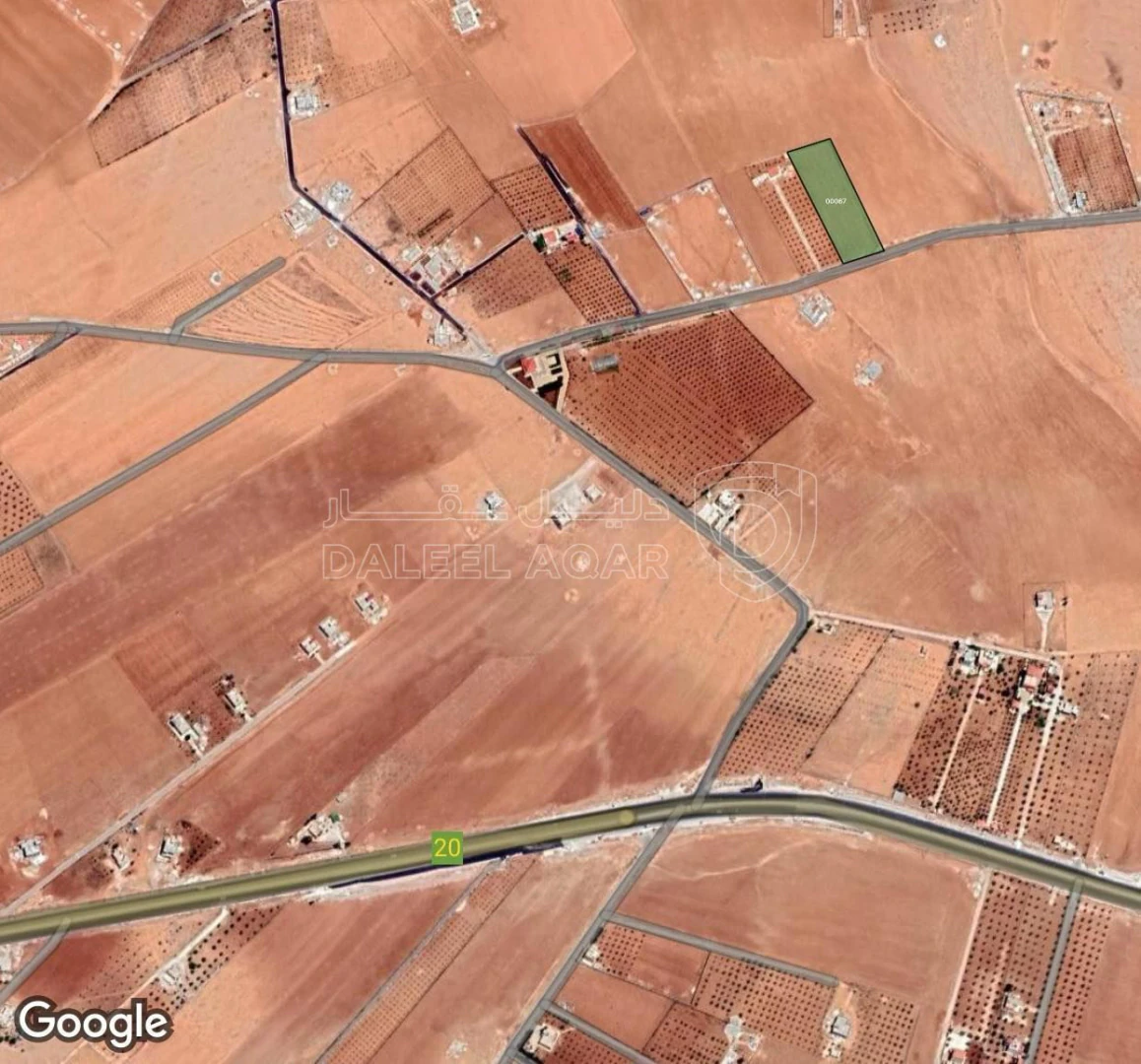 أرض في شاع رحاب الرئيسي - 65,000 دأ - صورة 1