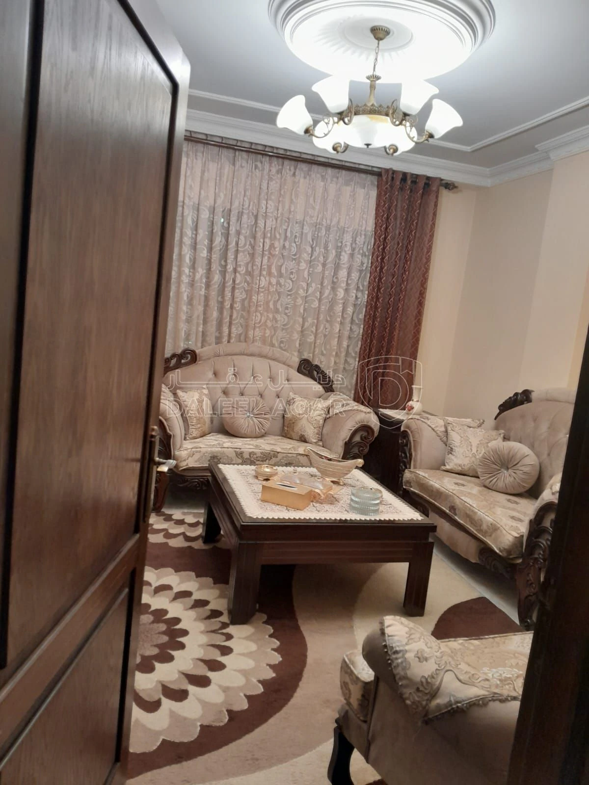 شقة في إسكان الكهرباء خلف مدرسة فاطمة ابزهراء - 50,000 دأ - صورة 1