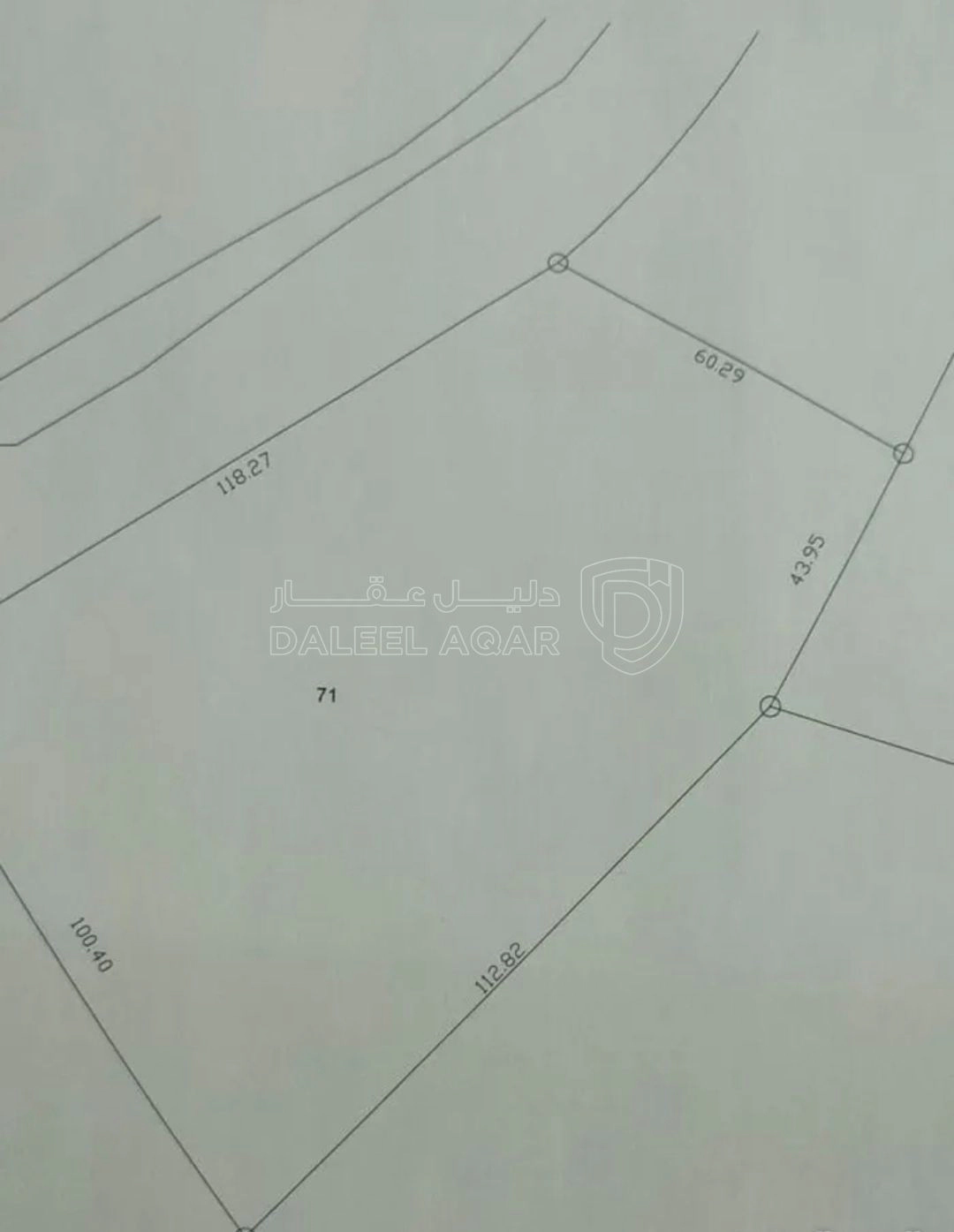 أرض في عجلون على الشارع الرئيسي على طريق عجلون-اربد - 370,000 دأ - صورة 2