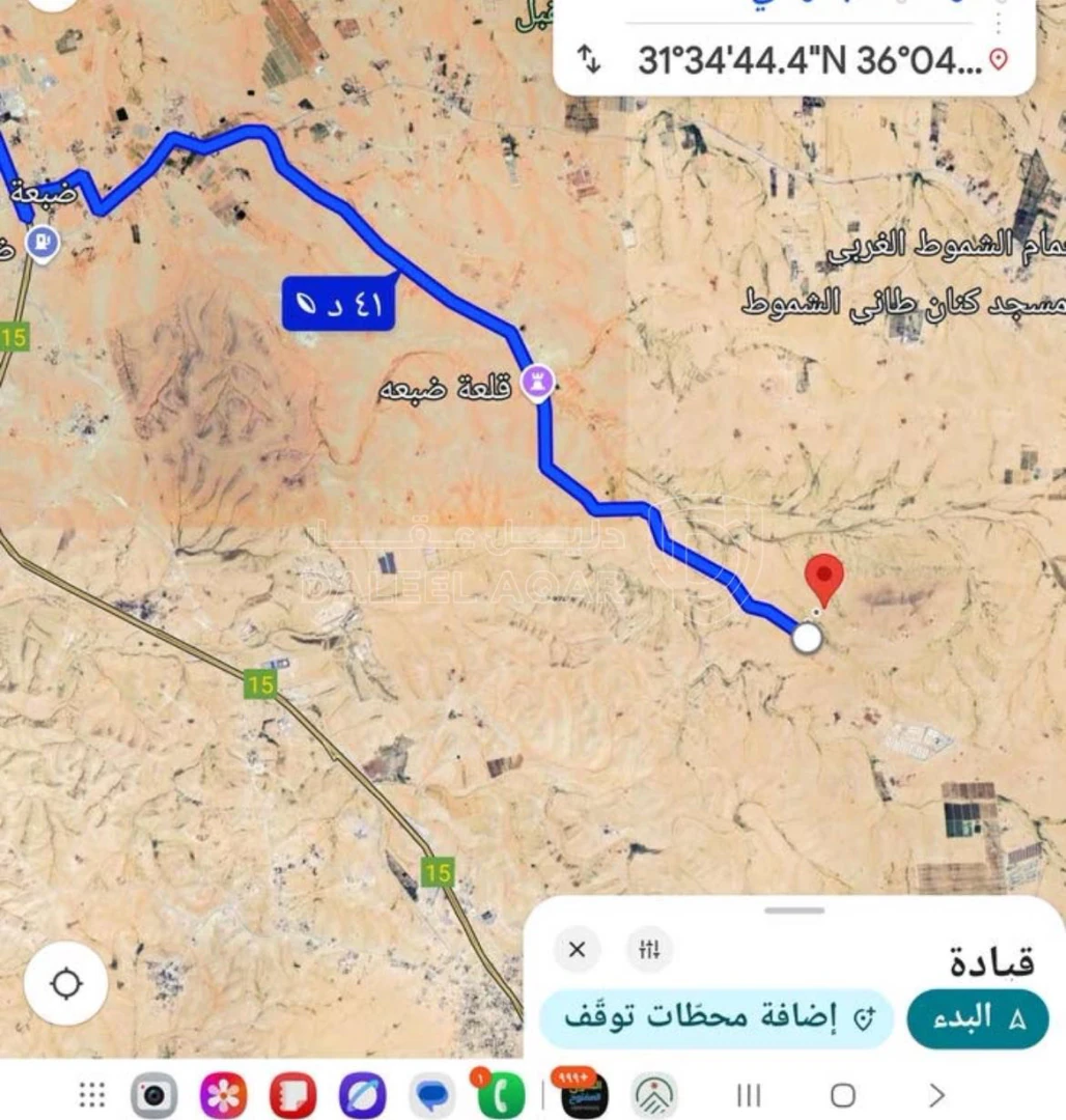 أرض في قطعة ارض مميزه جنوب عمان البريك قوشان مستقل - 10,000 دأ - صورة 1