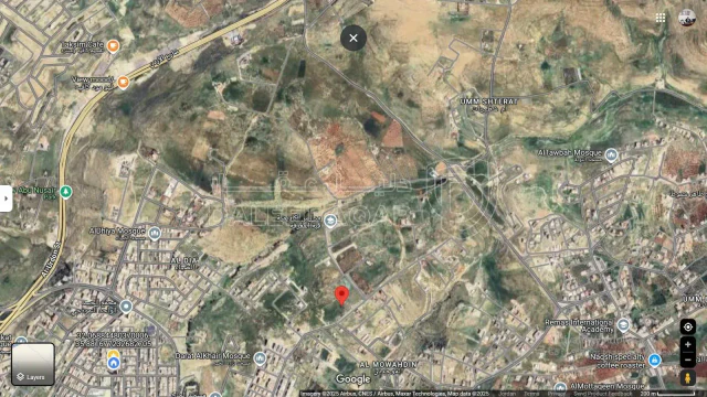 أرض - أرض سكنية  في أبو نصير – شارع عريض | مساحة 890م² - 170000 دأ