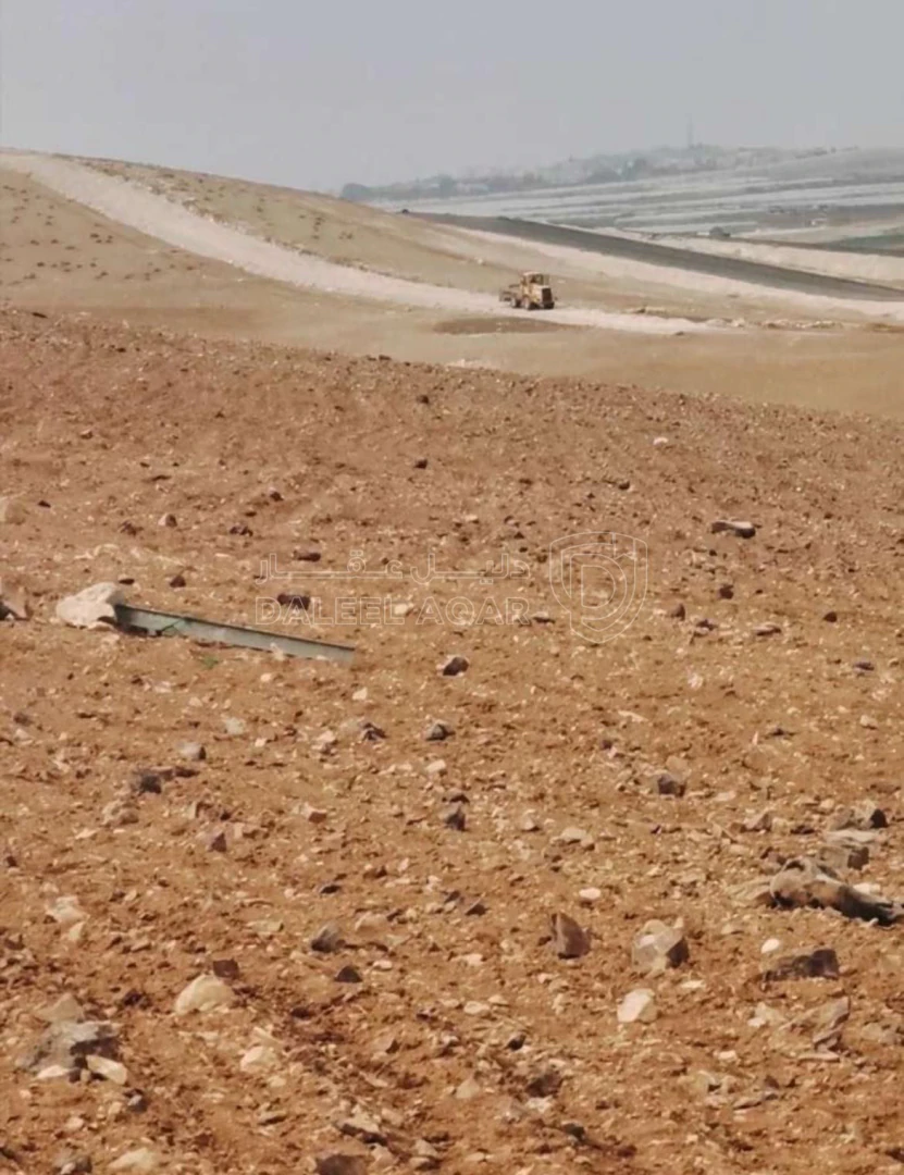 أرض في قطعة ارض للبيع ذهيبة غربية مميزه جدا داخل تنظيم - 36,000 دأ - صورة 1
